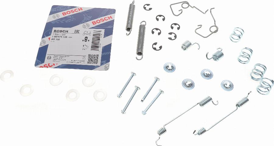 BOSCH 1 987 475 138 - Комплектующие, барабанный тормозной механизм avtokuzovplus.com.ua