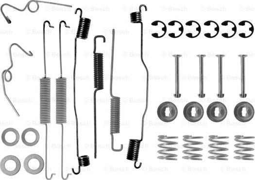 BOSCH 1 987 475 187 - Комплектуючі, барабанний гальмівний механізм autocars.com.ua