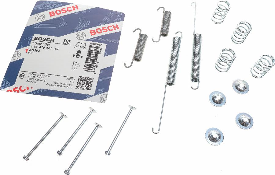 BOSCH 1 987 475 344 - Комплектуючі, барабанний гальмівний механізм autocars.com.ua