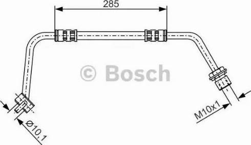 BOSCH 1 987 476 514 - Гальмівний шланг autocars.com.ua