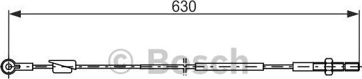 BOSCH 1 987 477 361 - Трос, гальмівна система autocars.com.ua