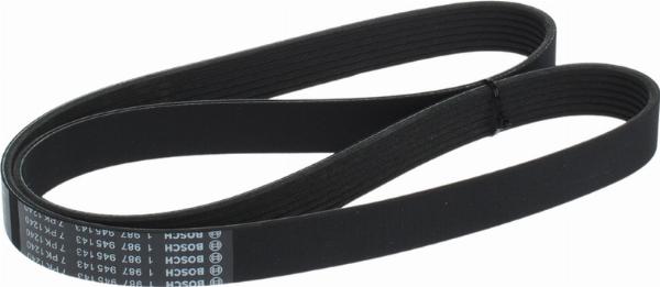 BOSCH 1 987 945 143 - Поликлиновой ремінь autocars.com.ua