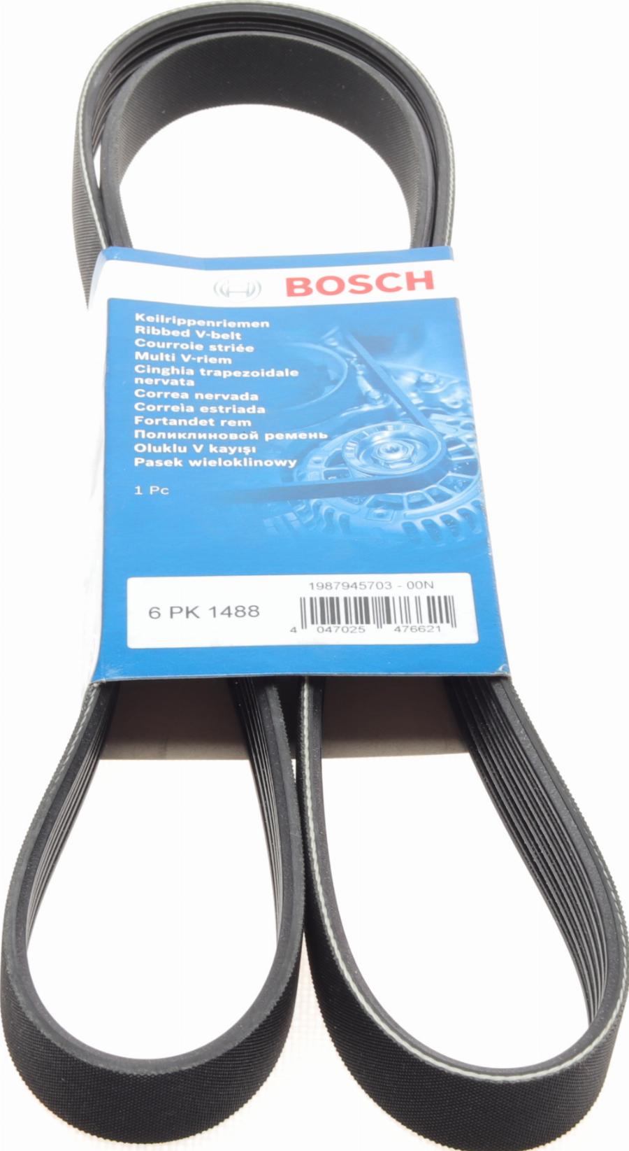 BOSCH 1 987 945 703 - Поликлиновой ремінь autocars.com.ua