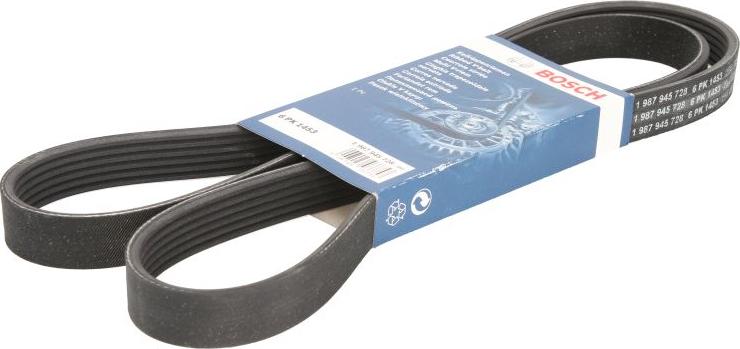 BOSCH 1 987 945 728 - Поликлиновой ремінь autocars.com.ua