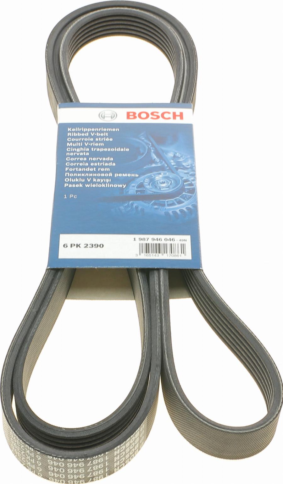 BOSCH 1 987 946 046 - Поликлиновой ремінь autocars.com.ua