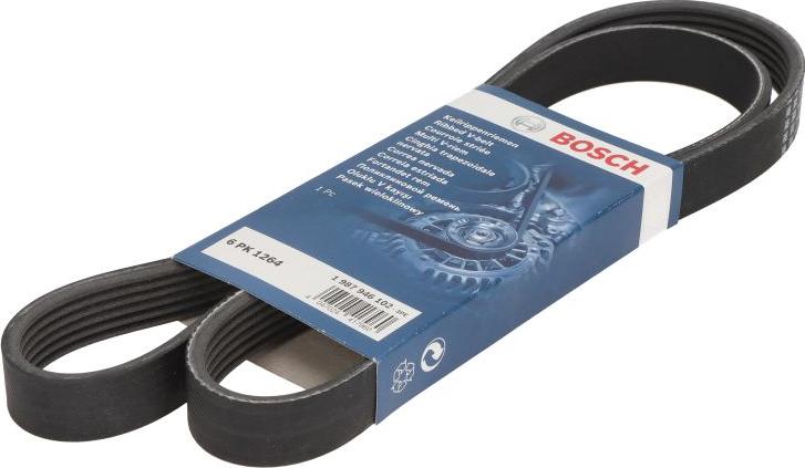 BOSCH 1 987 946 102 - Поликлиновой ремінь autocars.com.ua