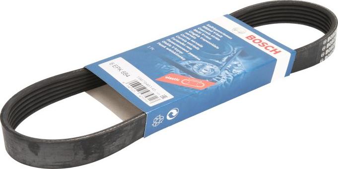 BOSCH 1 987 946 145 - Поликлиновой ремінь autocars.com.ua