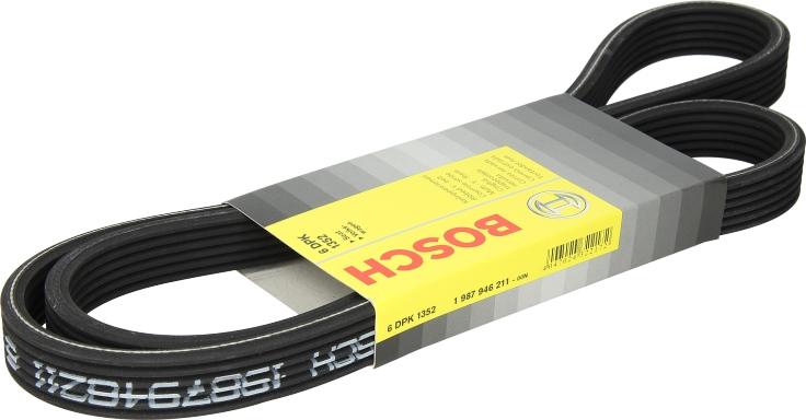 BOSCH 1 987 946 211 - Поликлиновой ремінь autocars.com.ua