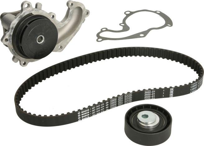 BOSCH 1 987 946 462 - Водяний насос + комплект зубчатого ременя autocars.com.ua