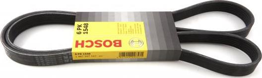 BOSCH 1 987 947 547 - Поликлиновой ремінь autocars.com.ua