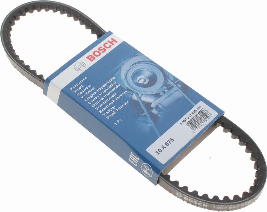 BOSCH 1 987 947 629 - Клиновой ремень, поперечные рёбра avtokuzovplus.com.ua