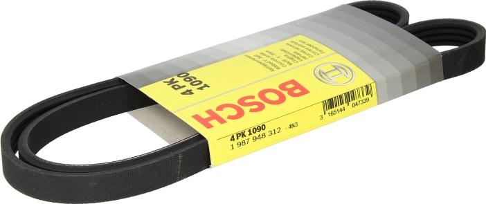 BOSCH 1 987 948 312 - Поликлиновой ремінь autocars.com.ua
