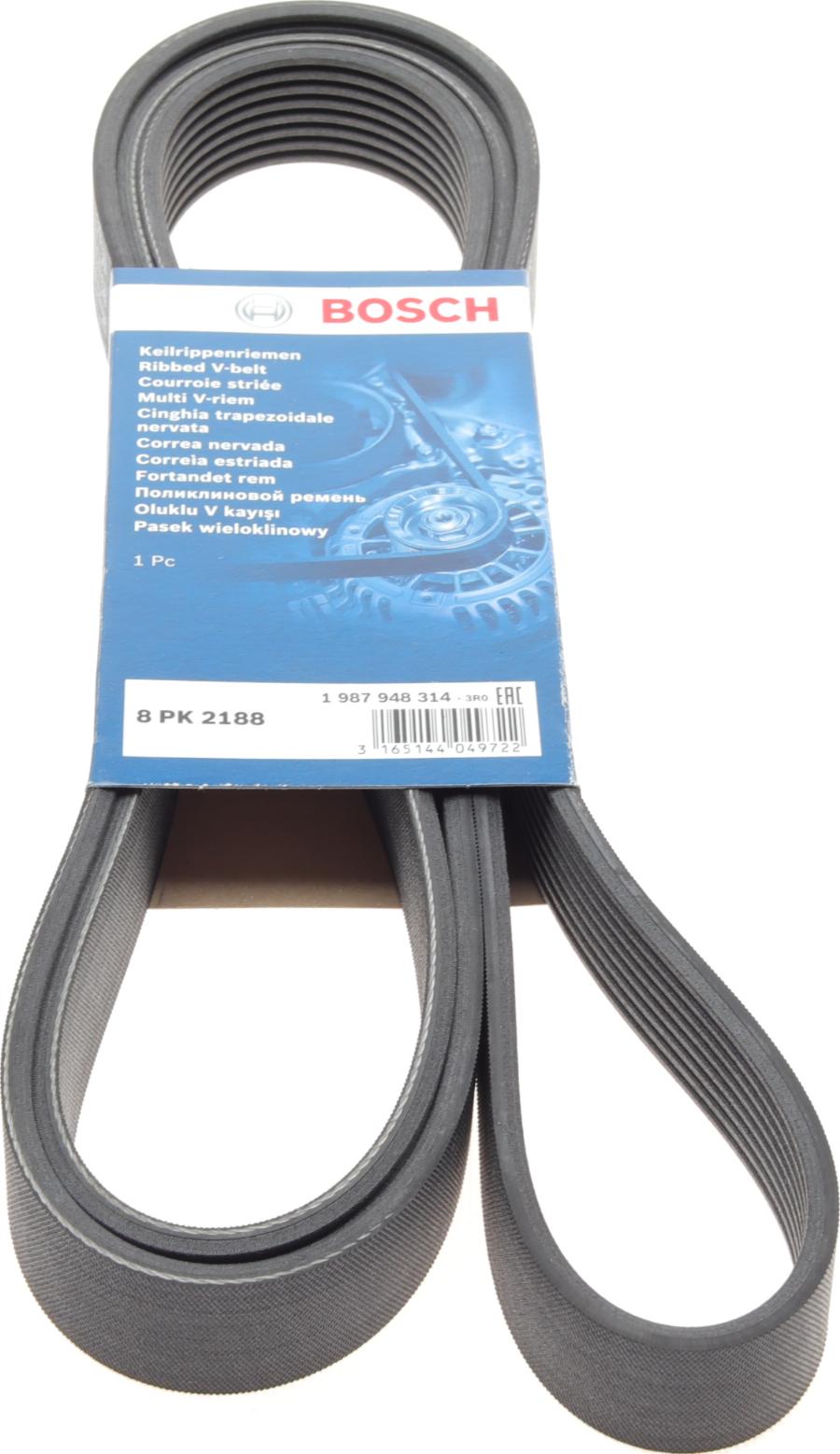 BOSCH 1 987 948 314 - Поликлиновой ремень avtokuzovplus.com.ua