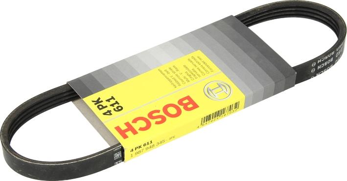 BOSCH 1 987 948 345 - Поликлиновой ремінь autocars.com.ua