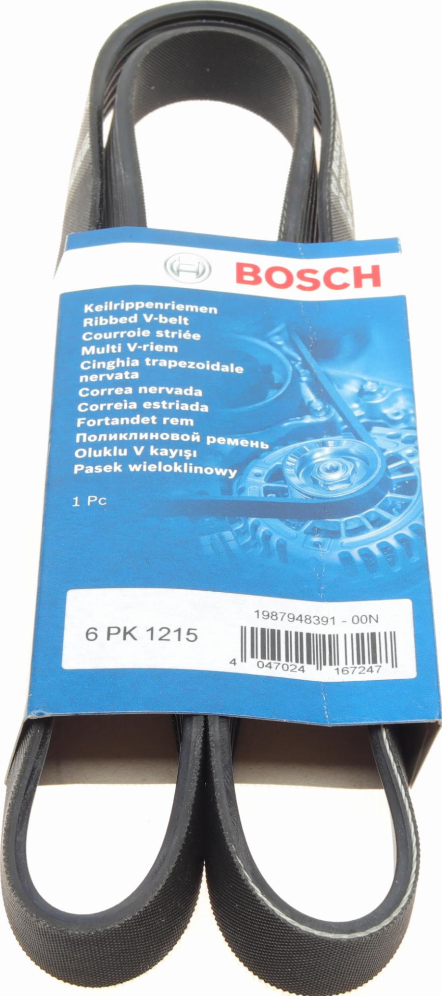 BOSCH 1 987 948 391 - Поликлиновой ремень avtokuzovplus.com.ua