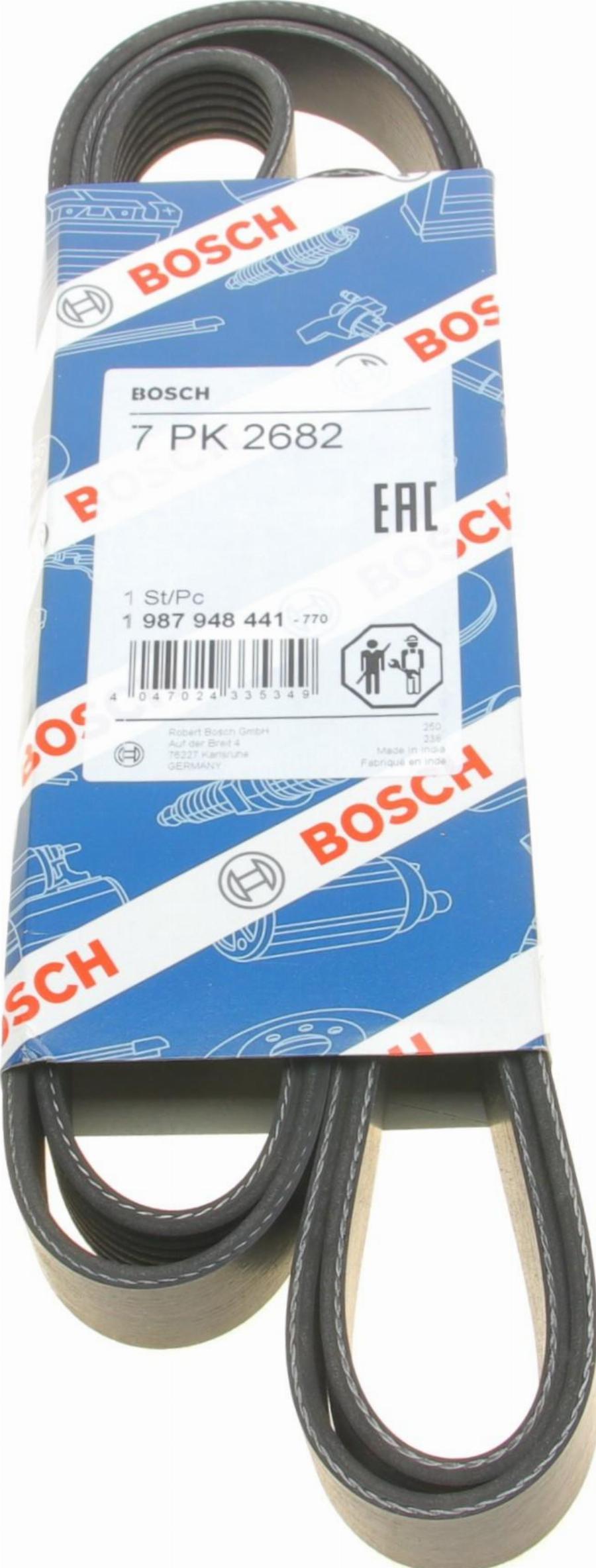 BOSCH 1 987 948 441 - Поликлиновой ремінь autocars.com.ua