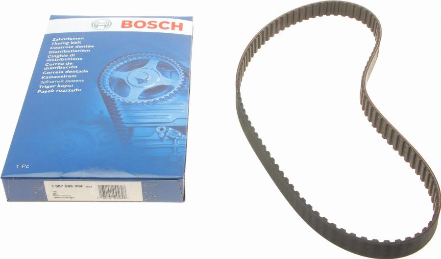 BOSCH 1 987 949 004 - Ремінь ГРМ autocars.com.ua