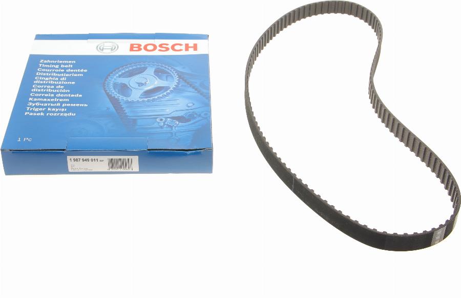 BOSCH 1 987 949 011 - Ремінь ГРМ autocars.com.ua