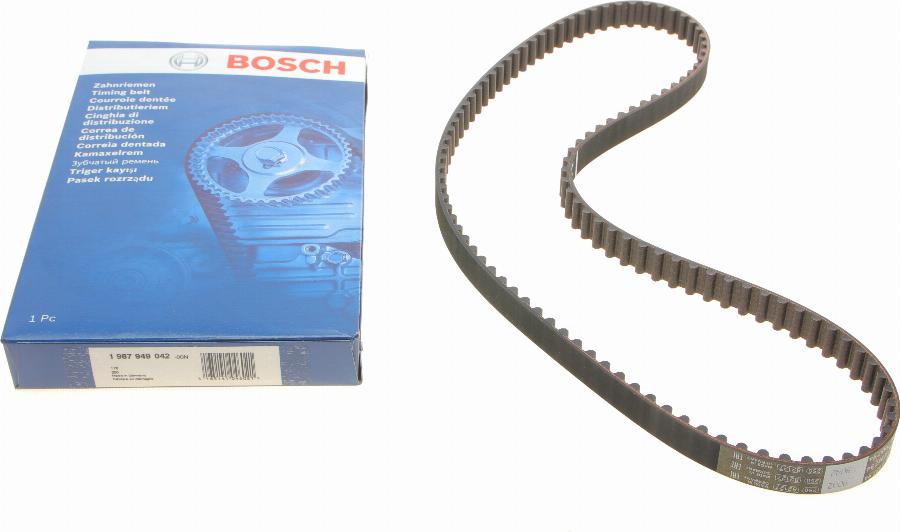 BOSCH 1 987 949 042 - Ремінь ГРМ autocars.com.ua