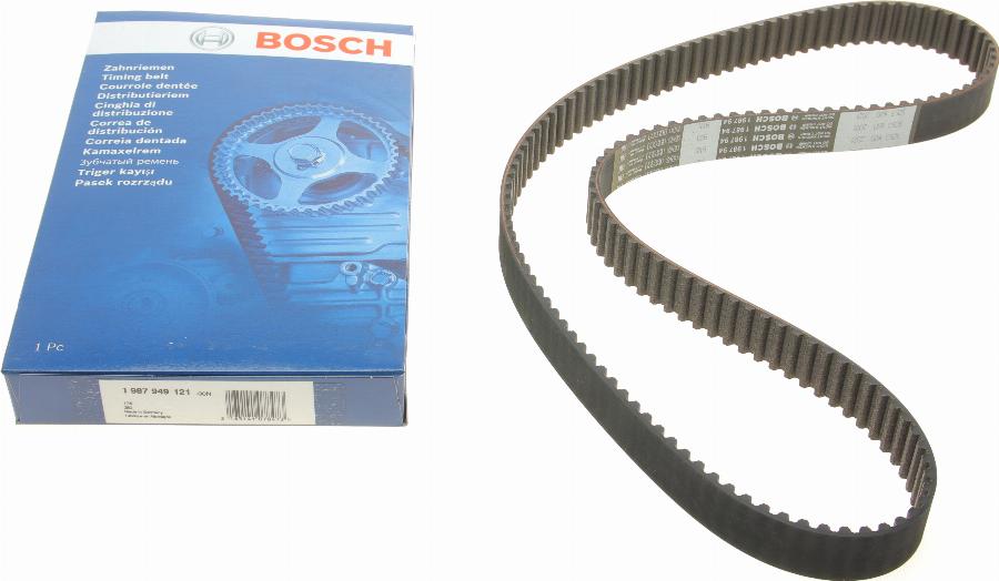 BOSCH 1 987 949 121 - Ремінь ГРМ autocars.com.ua