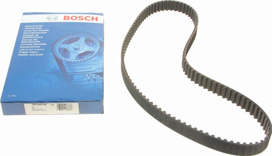 BOSCH 1 987 949 156 - Ремінь ГРМ autocars.com.ua