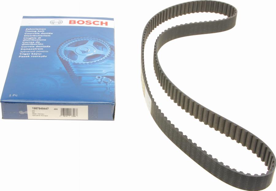 BOSCH 1 987 949 447 - Ремінь ГРМ autocars.com.ua