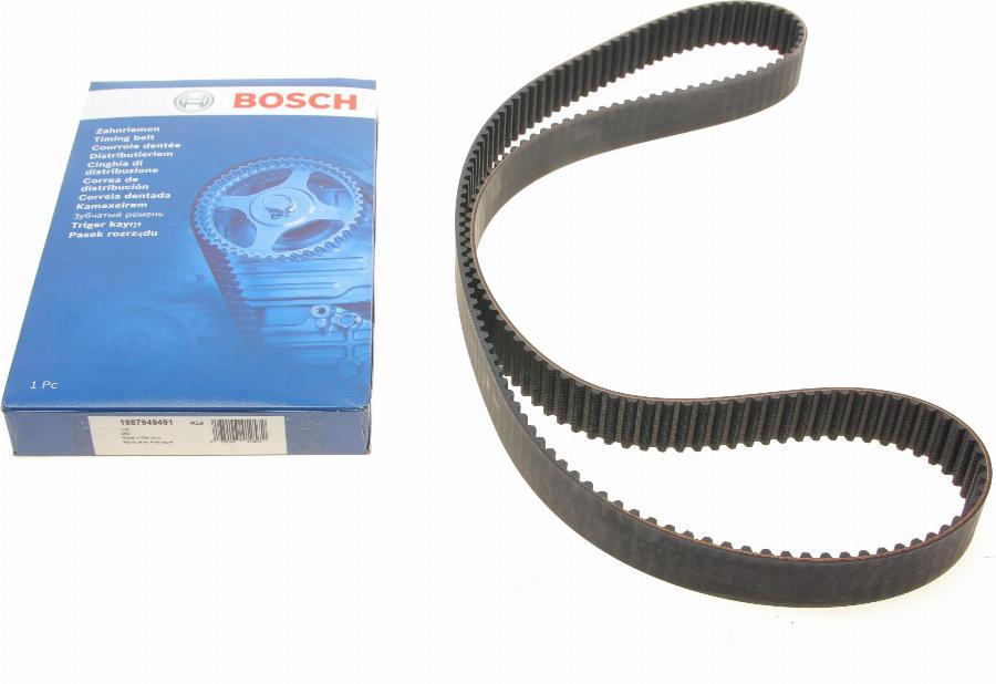 BOSCH 1 987 949 491 - Ремінь ГРМ autocars.com.ua