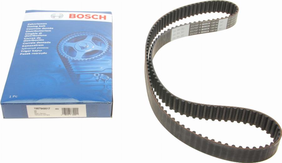 BOSCH 1 987 949 517 - Ремінь ГРМ autocars.com.ua