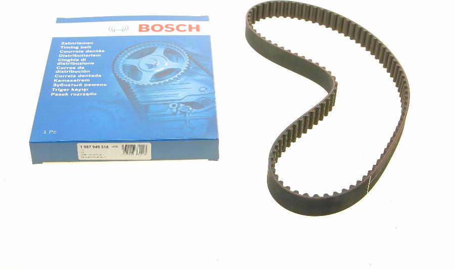 BOSCH 1 987 949 518 - Ремінь ГРМ autocars.com.ua