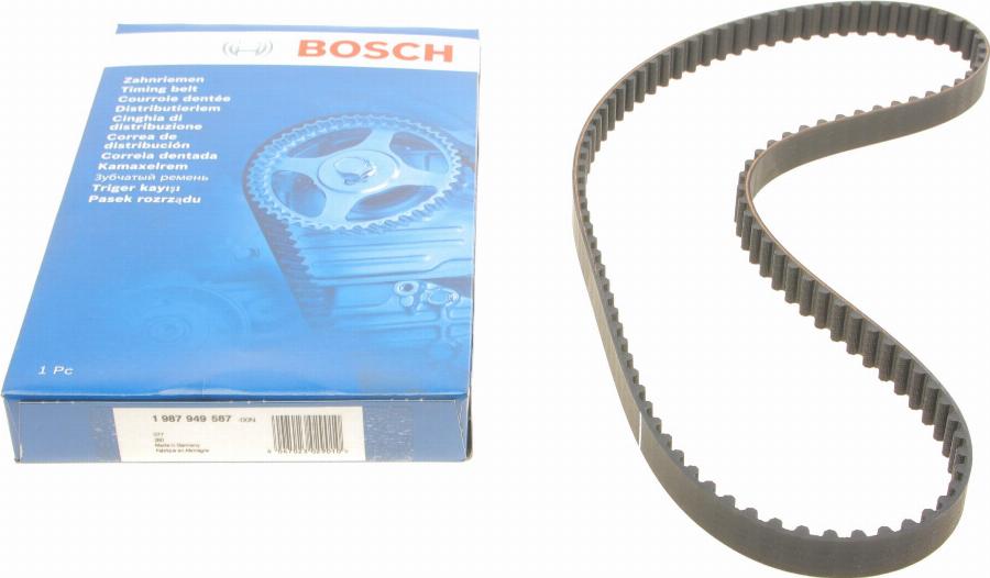 BOSCH 1 987 949 587 - Зубчатый ремень ГРМ avtokuzovplus.com.ua