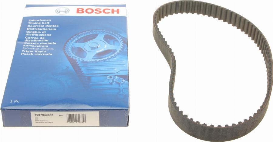 BOSCH 1 987 949 606 - Зубчатый ремень ГРМ avtokuzovplus.com.ua