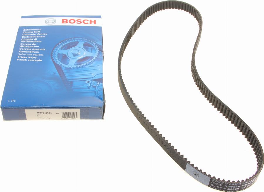 BOSCH 1 987 949 684 - Ремінь ГРМ autocars.com.ua