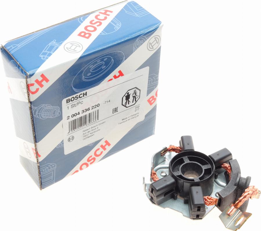 BOSCH 2 004 336 220 - Кронштейн, угольная щетка avtokuzovplus.com.ua