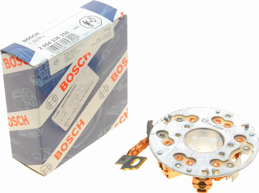 BOSCH 2 004 336 250 - Кронштейн, вугільна щітка autocars.com.ua