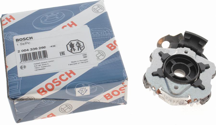 BOSCH 2 004 336 260 - Кронштейн, угольная щетка avtokuzovplus.com.ua