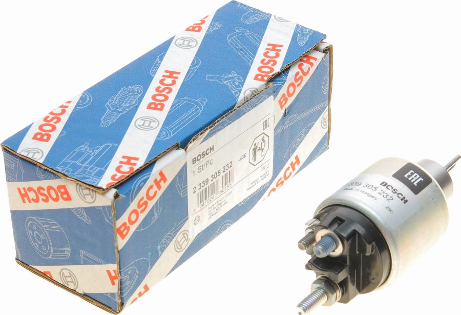 BOSCH 2 339 305 232 - Тяговое реле, стартер avtokuzovplus.com.ua