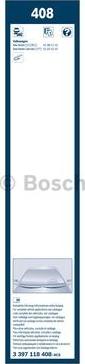 BOSCH 3 397 001 682 - Щітка склоочисника autocars.com.ua