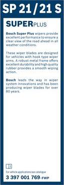 BOSCH 3 397 001 769 - Щітка склоочисника autocars.com.ua