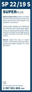 BOSCH 3 397 001 869 - Щітка склоочисника autocars.com.ua