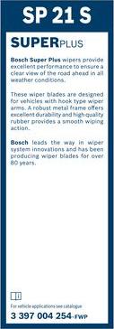 BOSCH 3 397 004 254 - Щітка склоочисника autocars.com.ua