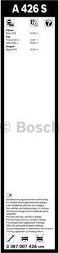 BOSCH 3 397 007 426 - Щетка стеклоочистителя autodnr.net