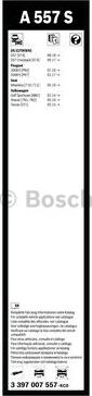 BOSCH 3 397 007 557 - Щетка стеклоочистителя avtokuzovplus.com.ua