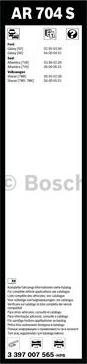 BOSCH 3 397 007 565 - Щетка стеклоочистителя autodnr.net