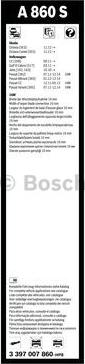 BOSCH 3 397 007 860 - Щетка стеклоочистителя avtokuzovplus.com.ua