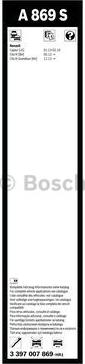 BOSCH 3 397 007 869 - Щетка стеклоочистителя autodnr.net