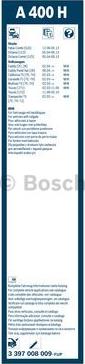 BOSCH 3 397 008 009 - Щітка склоочисника autocars.com.ua