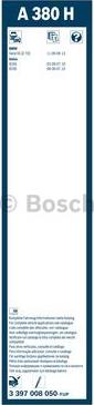 BOSCH 3 397 008 050 - Склоочисник BOSCH autocars.com.ua