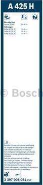 BOSCH 3 397 008 051 - Щітка склоочисника autocars.com.ua