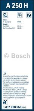 BOSCH 3 397 008 056 - Щетка стеклоочистителя avtokuzovplus.com.ua