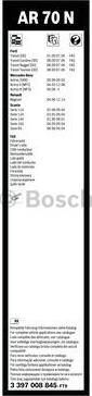 BOSCH 3 397 008 845 - Склоочисник autocars.com.ua